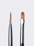 Nail Republic Кисть № 01 для геля с закругленным ворсом, 12 мм.