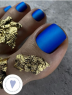 Provocative Пленки для педикюра Azul, 28 шт.
