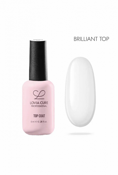 LOVIA CURE Топ Бриллиант без УФ фильтра, Brilliant 8 мл.