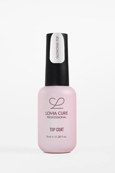 LOVIA CURE Топ ГлоуОникс Ультраглянцевый топ Glowonix Top, 17 мл.