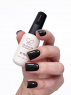 LOVIA CURE Гель-лак Dark Black № 023, 8 мл.