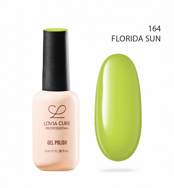 LOVIA CURE Гель-лак № 164, Florida Sun, 8 мл.