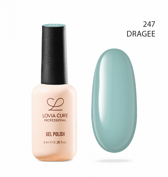 LOVIA CURE Гель-лак № 247, Dragee, 8 мл.