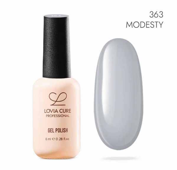 LOVIA CURE Гель-лак 363 Modesty, 8 мл.