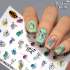 Fashion Nails, слайдер-дизайн, M 247 - Мазки. Абстракция
