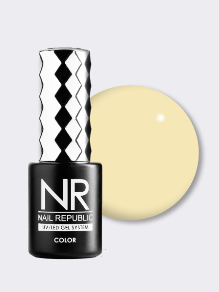 Nail Republic  Гель-лак № 072, Песочный, 10 мл.