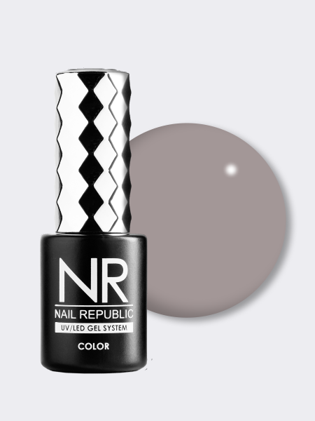 Nail Republic  Гель-лак № 066, Серебряная лиса, 10 мл.