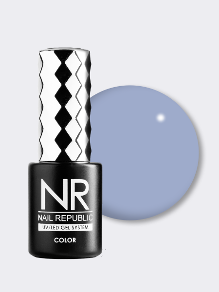 Nail Republic Гель-лак № 094, Дождь со снегом, 10 мл.
