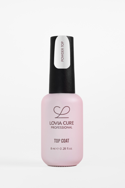 LOVIA CURE Топ Матовый с эффектом кашемира Cashmere Power Top, 8 мл.