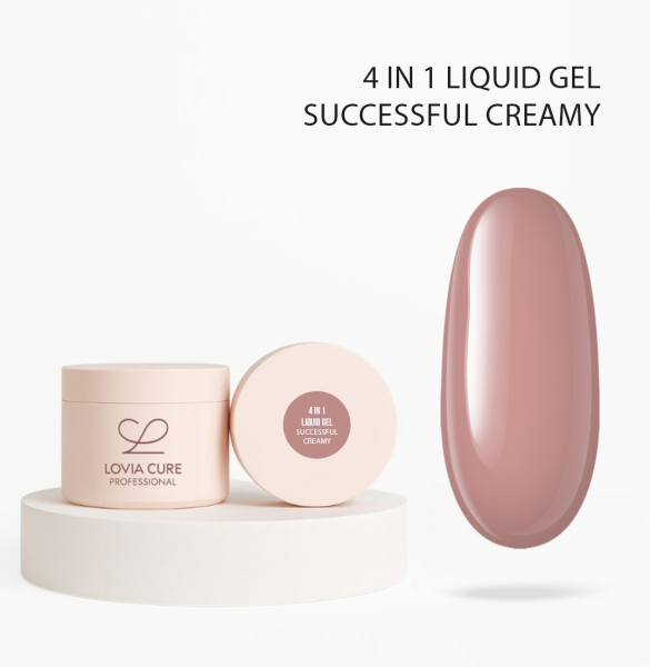 LOVIA CURE Жидкий Полигель-архитектор 4в1 Ambitious Porcelain №06, 30 мл.