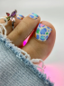 Ami Nails Пленки для педикюра № 671, 33 шт.