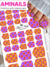 Ami Nails Пленки для педикюра № 686, 33 шт.