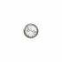 Серьги Studex 7533-0204 Титан, прозрачное стекло, 2 мм. (№505)