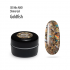 PNB Mix Shine Gel Гель для дизайна с блестками и поталью 02 Золотая рыбка (Gold Fish), 5 мл.